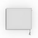 Nástěnný infrapanel BASIC 300W | Výhřevnost 5.5 m2 | 60x50 cm