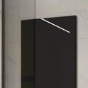 Skleněný Infrapanel GLASS 700W Černý | Výhřevnost 12,5 m2 | 120x60 cm | WiFi termostat