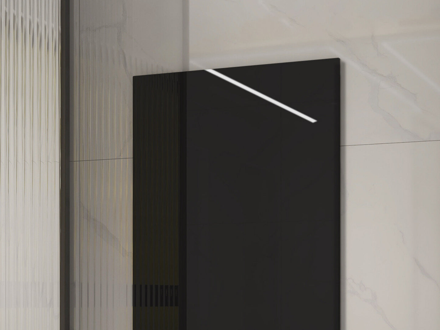 Skleněný Infrapanel GLASS 700W Černý | Výhřevnost 12,5 m2 | 120x60 cm | WiFi termostat