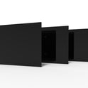 Skleněný Infrapanel GLASS 700W Černý | Výhřevnost 12,5 m2 | 120x60 cm | WiFi termostat