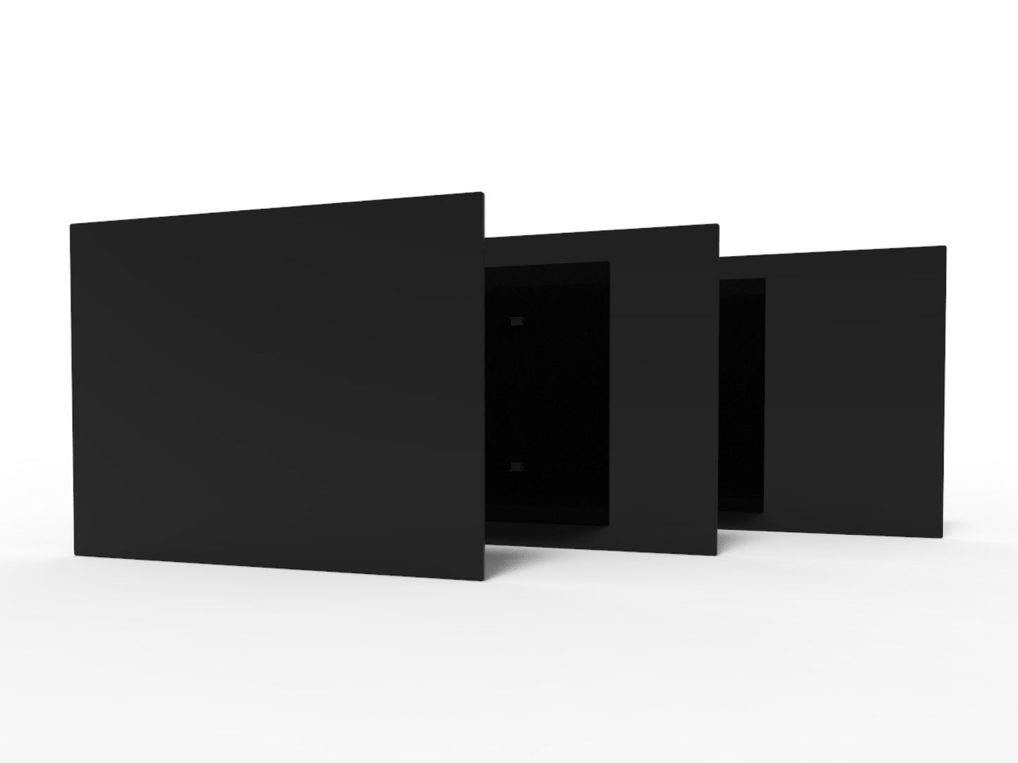Skleněný Infrapanel GLASS 700W Černý | Výhřevnost 12,5 m2 | 120x60 cm | WiFi termostat