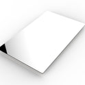 Zrcadlový infrapanel MIRROR 580W | Výhřevnost 10,5 m2 | 100x60 cm | WiFi termostat | Dálkový ovladač | Zrcadlo na šířku