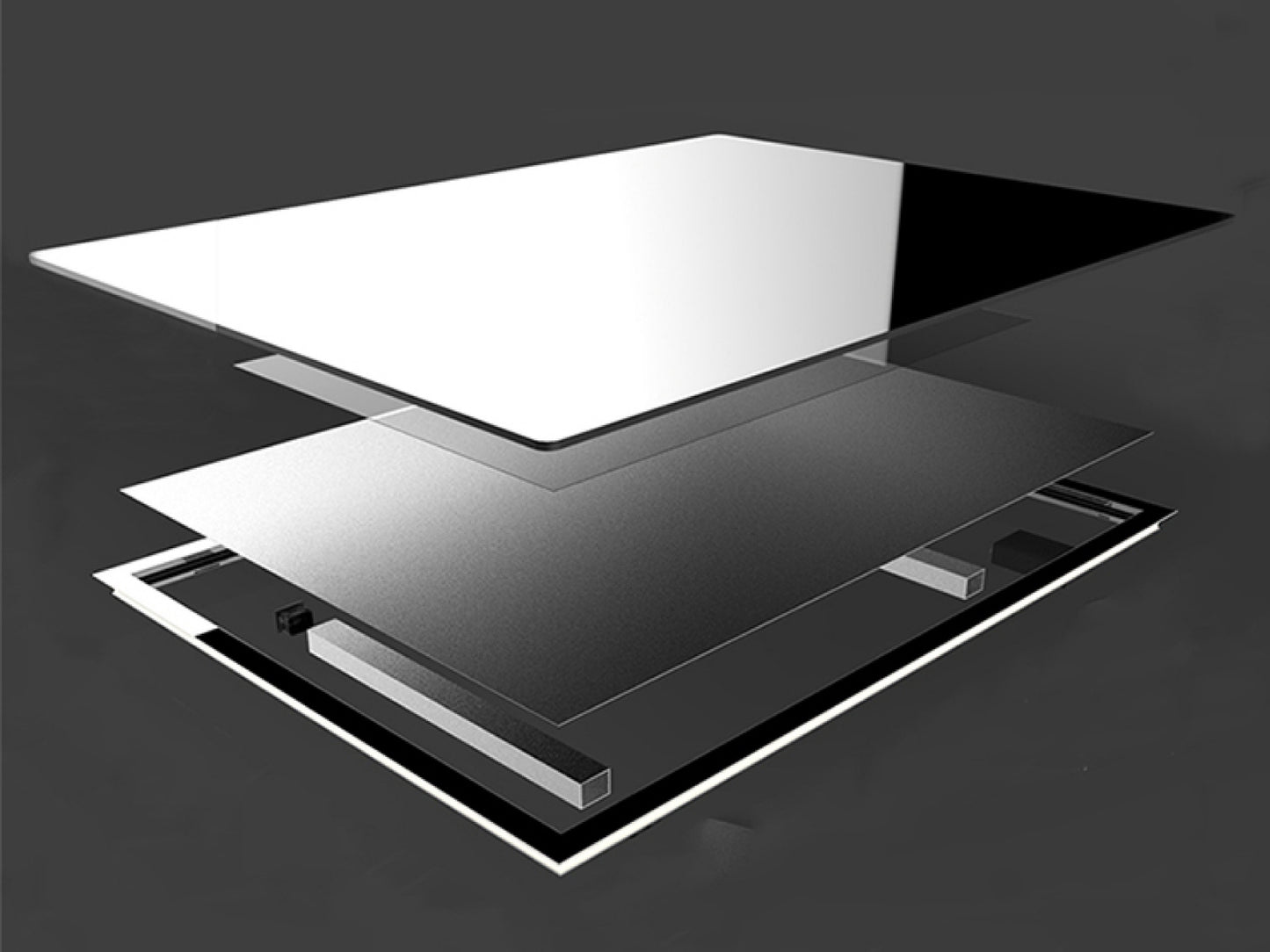 Chytré infrazrcadlo SMART MIRROR 250W | Výhřevnost 4,5 m2 | 60x80 cm | WiFi termostat | Dálkové ovládání | LED světlo | Zrcadlo na výšku