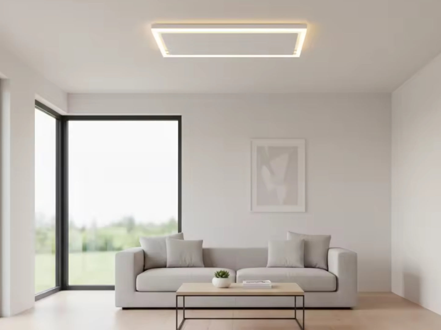 Stropní infrapanel CEILING LED DESIGN 750W | Výhřevnost 13.6 m2 | 70x40 cm | LED světlo | Dálkový ovladač