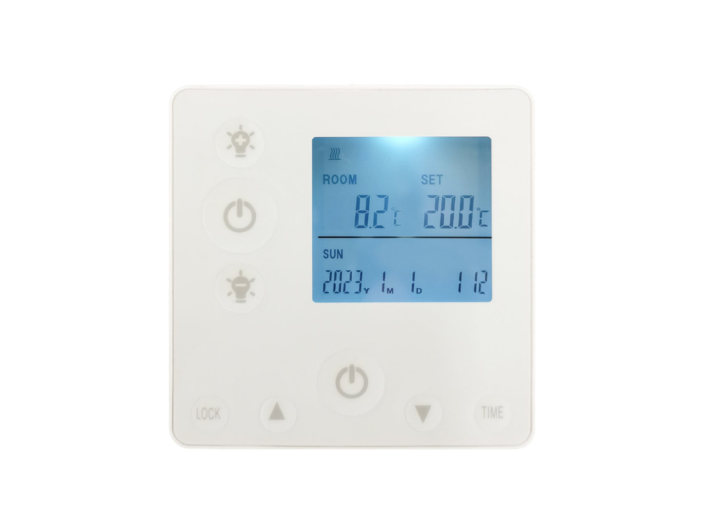 Stropní Infrapanel CEILING LED 370W | WiFi | Výhřevnost 6.5 m2 | 65x63 cm | LED světlo | Bezdrátový WiFi termostat