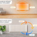 Volně stojící infrapanel BASIC STAND 300W | Výhřevnost 5.5 m2 | 60x50 cm | Bez termostatu